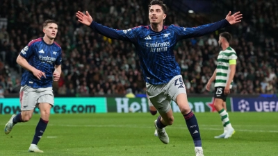 Kai Havertz avancierte in der Nachspielzeit zum Matchwinner. (Foto: Armando Franca/AP/dpa)