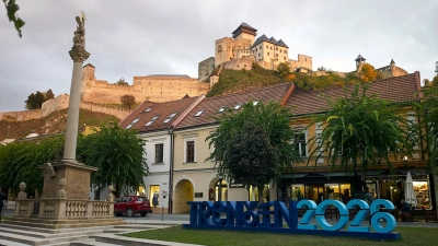 Trencin ist eine der beiden Kulturhauptstädte 2026. (Foto: Michael Heitmann/dpa)