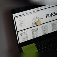 Ein Schaf als Logo: Die Freeware PDF24 Creator lässt beim PDFs erstellen, bearbeiten und anzeigen keine Wünsche offen. (Foto: Zacharie Scheurer/dpa-tmn)