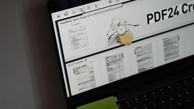 Ein Schaf als Logo: Die Freeware PDF24 Creator lässt beim PDFs erstellen, bearbeiten und anzeigen keine Wünsche offen. (Foto: Zacharie Scheurer/dpa-tmn)