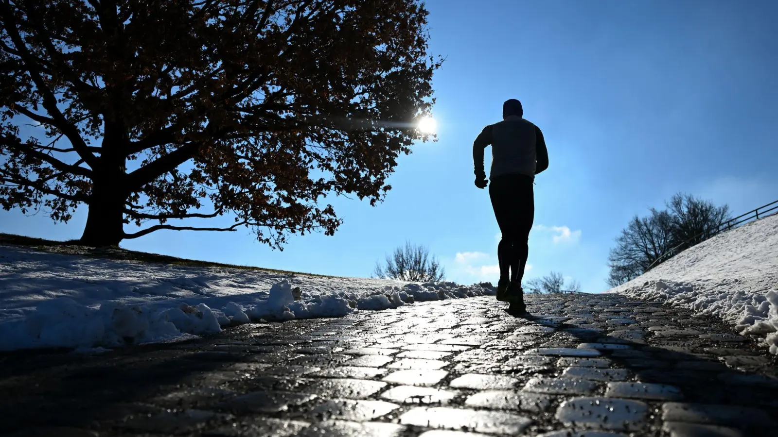 Die Sonne zeigt sich am ehesten an den Alpen. (Foto: Sven Hoppe/dpa)