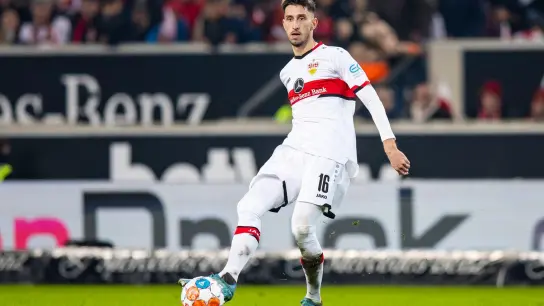 Atakan Karazor spielt in der Bundesliga für den VfB Stuttgart. (Foto: Tom Weller/dpa)