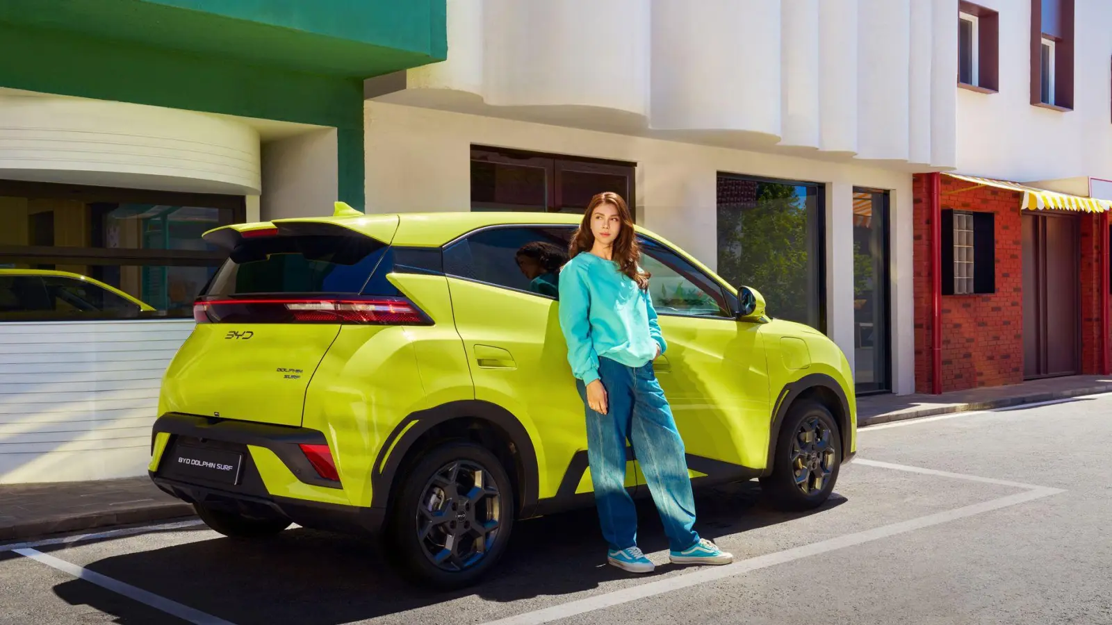 Was für ein schnuffeliger Name: Der Dolphin (Delfin) Surf der chinesischen Marke BYD (für „Build Your Dreams“). (Foto: BYD/dpa-tmn)