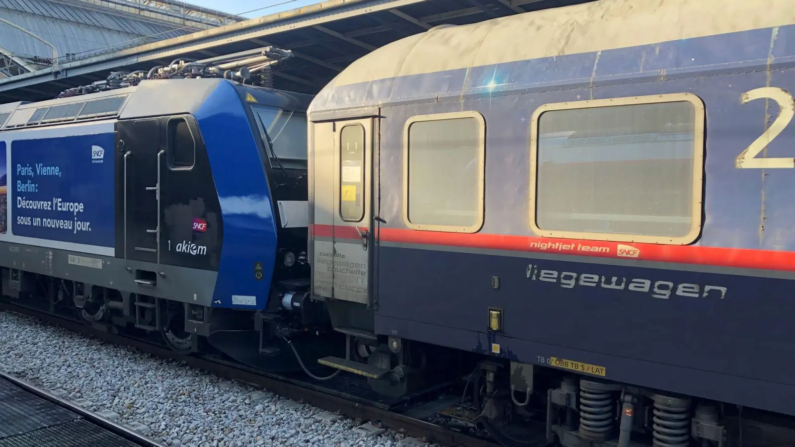 Paris dreht den Geldhahn für den Nachtzug nach Berlin zu (Archivbild). (Foto: Michael Evers/dpa)
