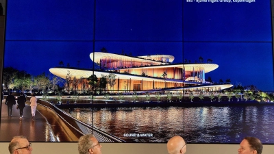 Das Büro Bjarke Ingels Group hat den Wettbewerb gewonnen. (Foto: Georg Wendt/dpa)