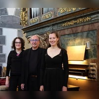 Gestalteten das Festkonzert zur Orgeleinweihung (von links): Cornelia Milatz, Christoph Reinhold Morath und Michaela Kögel (Foto: Thomas Wirth)