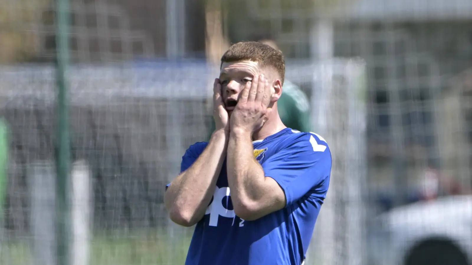 Au Backe: Lief nicht so toll für Steinachgrund (hier Niklas Körber) in den letzten Wochen. Der Trainer erwartet eine Trendumkehr. (Foto: Martin Rügner)