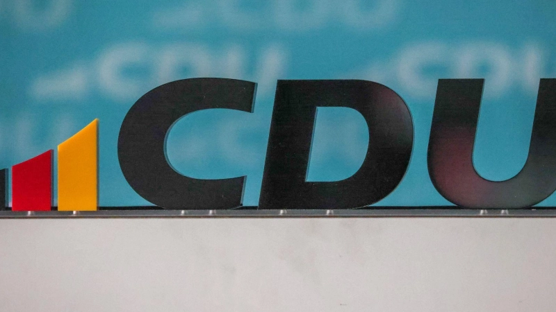 Die CDU in Mecklenburg-Vorpommern schaut mit Sorge auf die anstehende Landtagswahl. (Symbolbild CDU).  (Foto: Focke Strangmann/dpa)