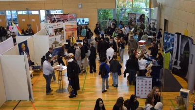 Auf der Ausbildungsbörse winken jungen Menschen wieder zahlreiche berufliche Perspektiven. (Foto: Florian Schwab)