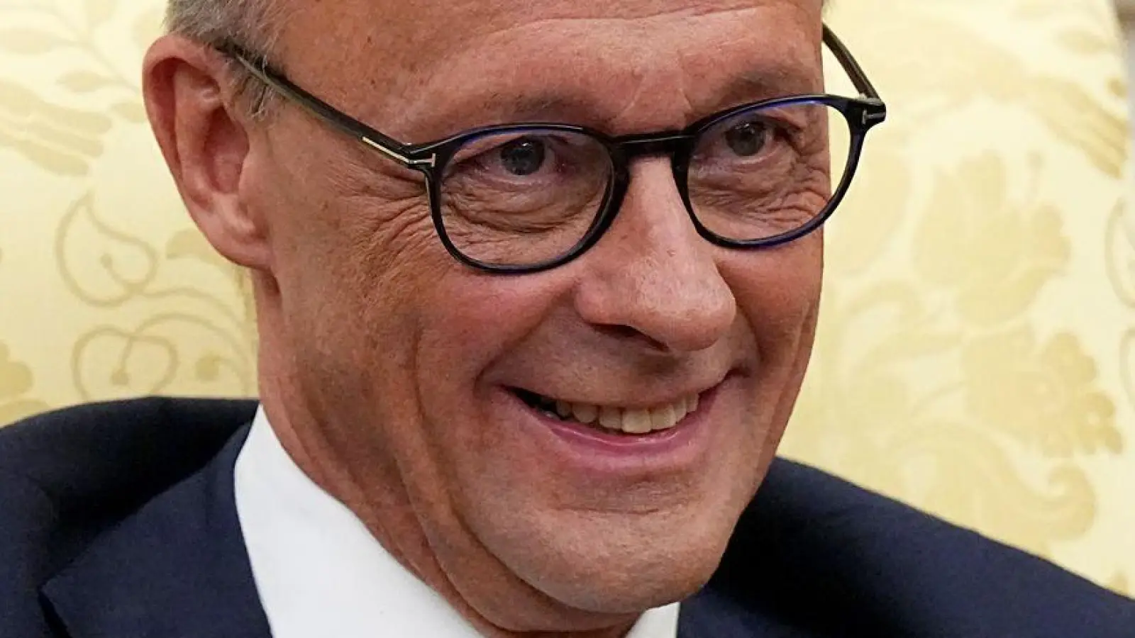 Merz hat US-Präsident Trump nach Deutschland eingeladen. (Foto: Michael Kappeler/dpa)