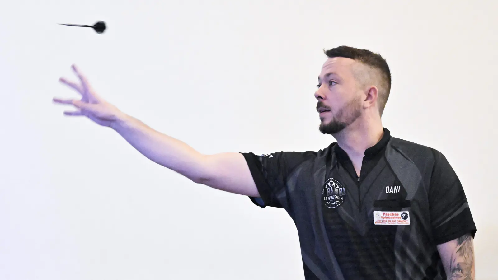 Daniel Di Sante (hier bei einem Heimspiel) sammelte in Karlsruhe eifrig Zähler. (Foto: Martin Rügner)