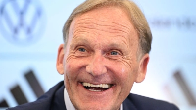 Fordert die Ablösung von FIFA-Präsident Gianni Infantino: DFB-Vize Hans-Joachim Watzke. (Archivbild) (Foto: Florian Wiegand/dpa)