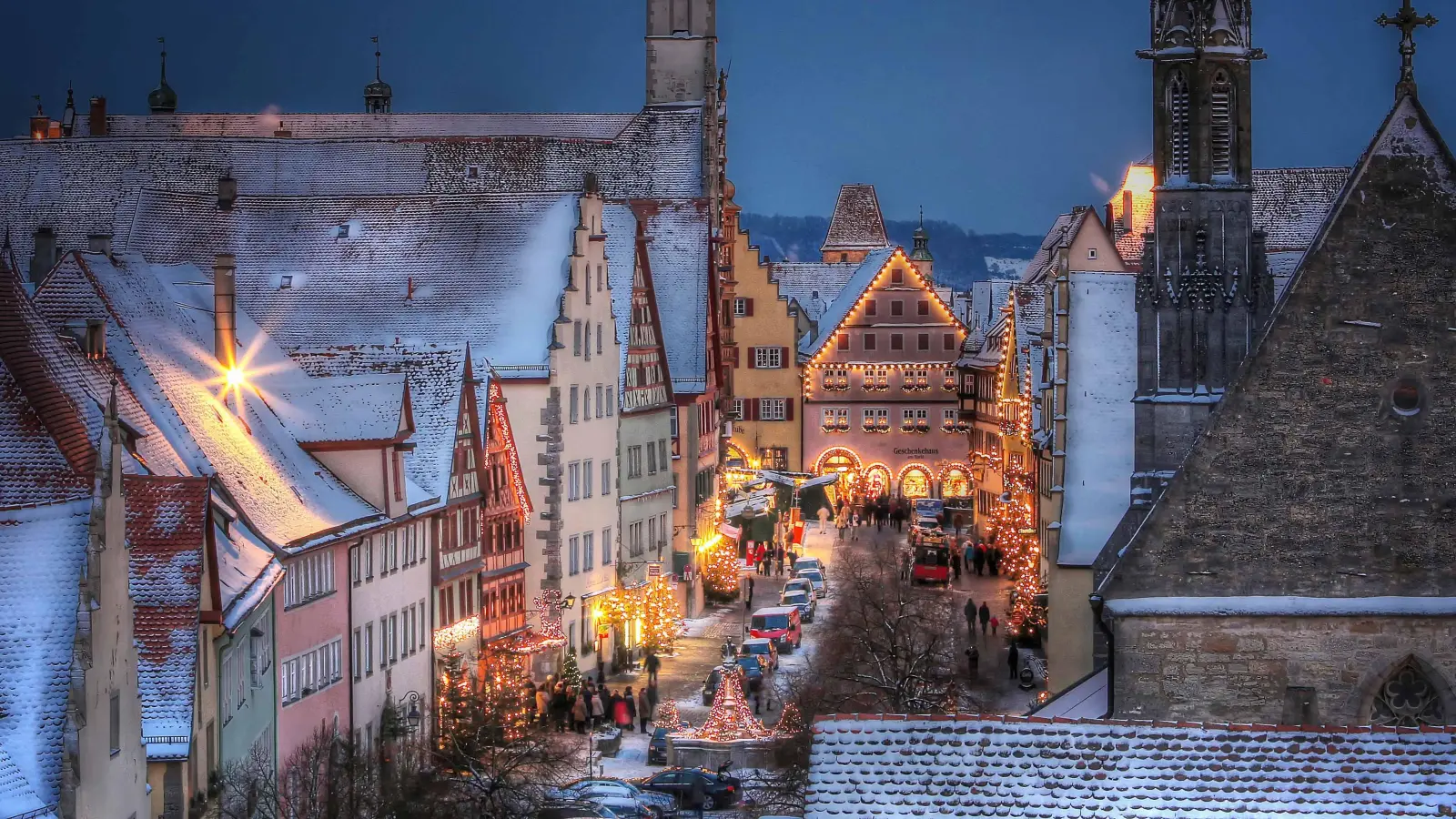 Der Reiterlesmarkt in Rothenburg ob der Tauber zählt zu den weithin bekannten Weihnachtsmärkten in Deutschland. (Archivbild: RTS/Willi Pfitzinger)
