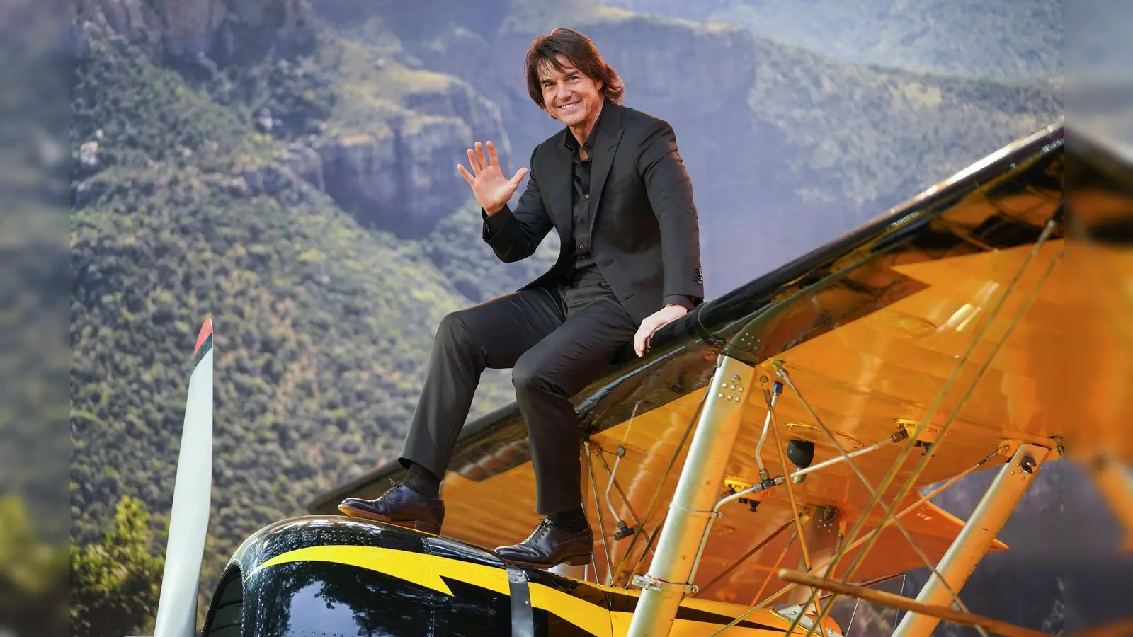 Tom Cruise hat es mit einem Stunt ins Guinness Buch der Rekorde geschafft. (Archivfoto)  (Foto: Alberto Pezzali/Invision/AP/dpa)
