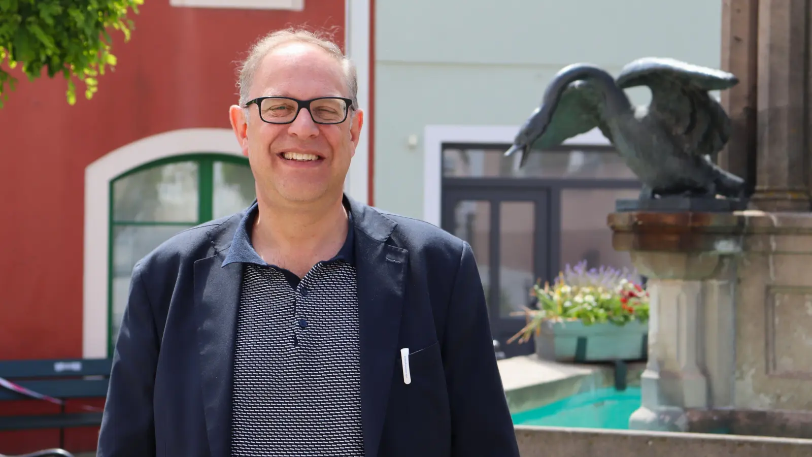 Michael Dörr will wieder Bürgermeister der Stadt Wolframs-Eschenbach werden. (Foto: Antonia Müller)