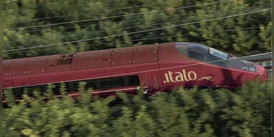 Ein Hochgeschwindigkeitszug der italienischen Privatbahn „Italo”. (Foto: Italo)