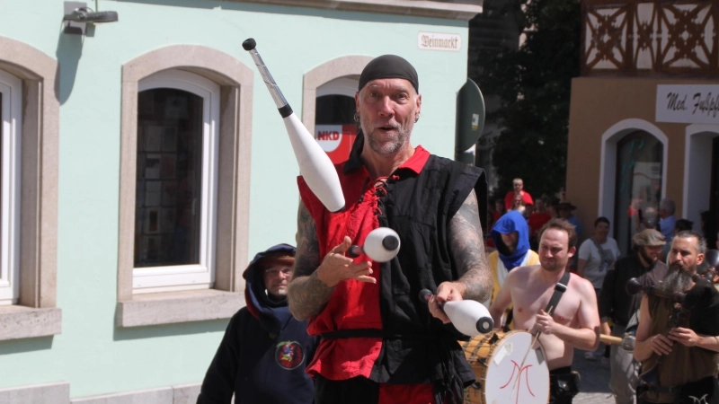 Umzug beim Altstadtfest Bad Windsheim 2025, Samstag (Foto: Hans-Bernd Glanz)