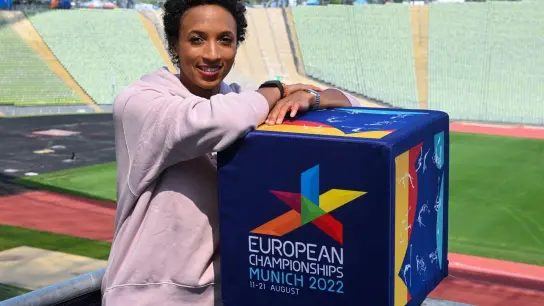 Der Start von Malaika Mihambo bei der Leichtathletik-EM in München ist noch nicht sicher. (Foto: Sven Hoppe/dpa)