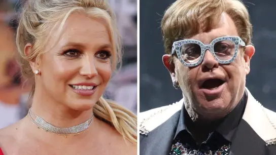 Gemeinames Comeback? Britney Spears und Elton John stehen in den Startlöchern. (Foto: Kay Blake/ZUMA Wire/dpa)