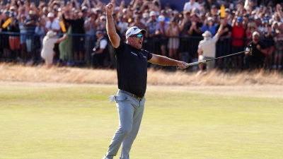 Der Neuseeländer Ryan Fox hat die 154. British Open gewonnen. (Foto: David Davies/PA Wire/dpa)