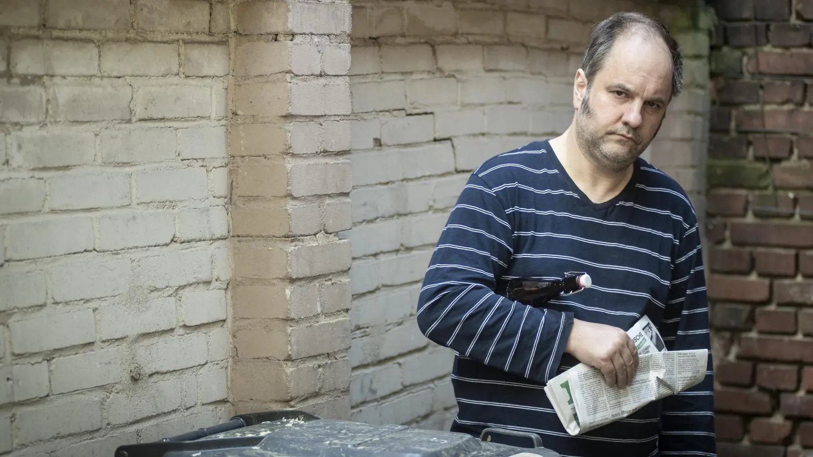 Fränkischer Grantler: Matthias Egersdörfer. (Foto: Stephan Minx)