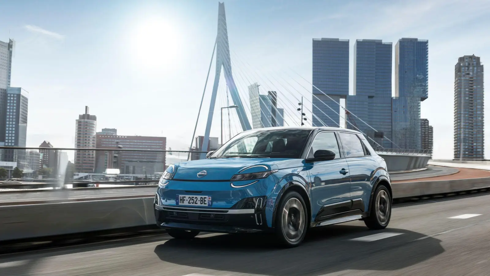 Neuer Nissan Micra: Der Kleinwagen kommt jetzt als vollelektrischer Stromer, basierend auf der Technik des Renault 5. (Foto: Nissan/dpa-tmn)