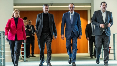 Wohin geht es für die Koalitionäre im neuen Jahr? (Foto: Michael Kappeler/dpa)