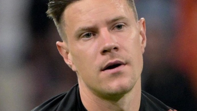 Marc-André ter Stegen genießt bei Jürgen Klopp große Wertschätzung. (Archivbild) (Foto: Federico Gambarini/dpa)