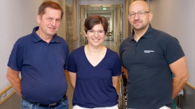 Das gynäkologische Team des neuen MVZ-Standortes in Bad Windsheim freut sich über das neue Angebot (von links): Dr. Günther Reu, Dr. Agnes Vajda und Dr. Norbert Maczó. (Foto: Benjamin Maier)