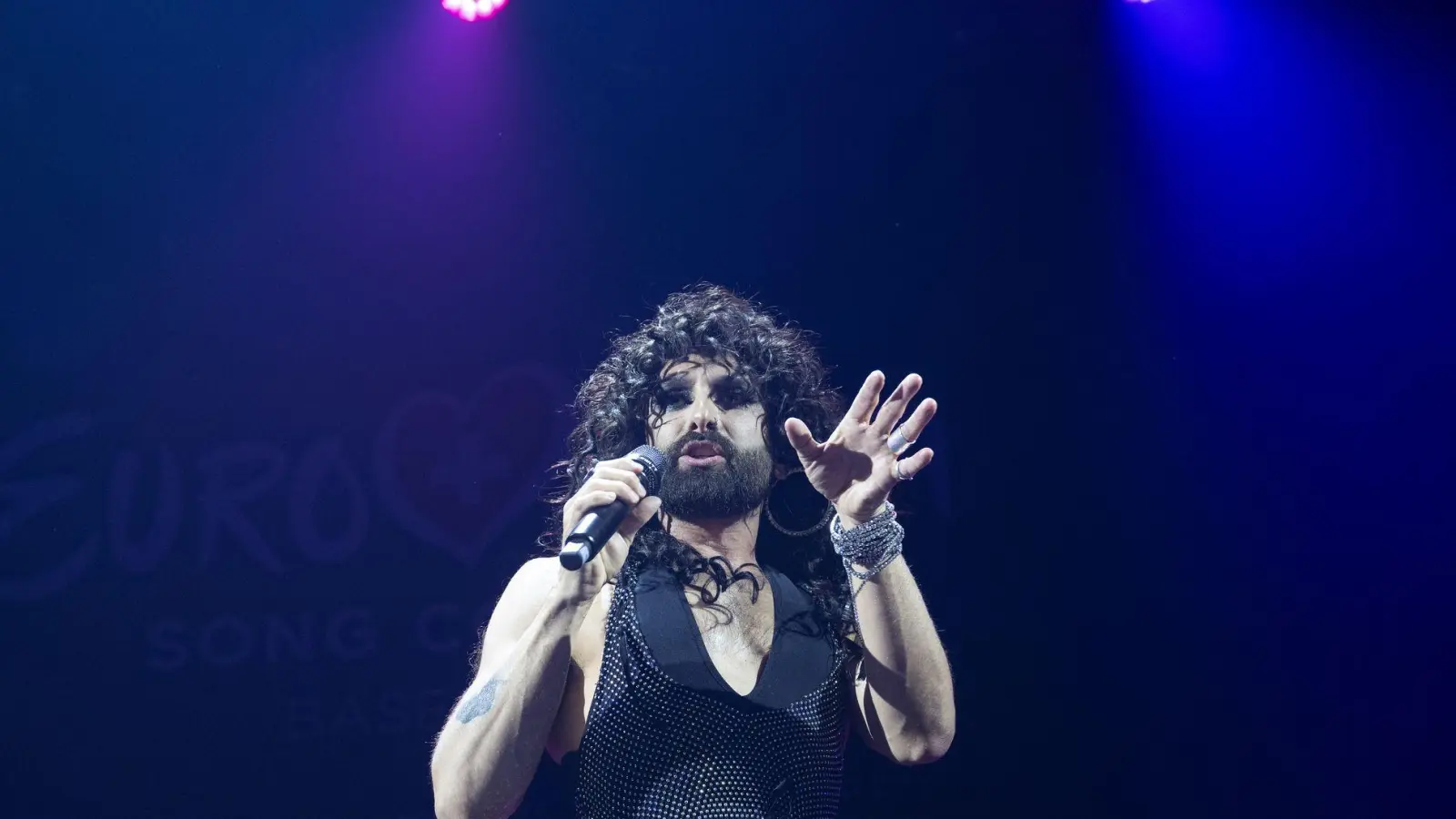 Conchita Wurst hat bald einen Gastauftritt im Berliner Musical „Romeo &amp; Julia - Liebes ist alles“. (Archivbild) (Foto: Peter Schneider/KEYSTONE/dpa)