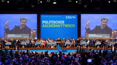 Die Dreiländerhalle in Passau ist nur eine von vielen Locations für Parteiveranstaltungen am Aschermittwoch. (Archivbild) (Foto: Sven Hoppe/dpa)