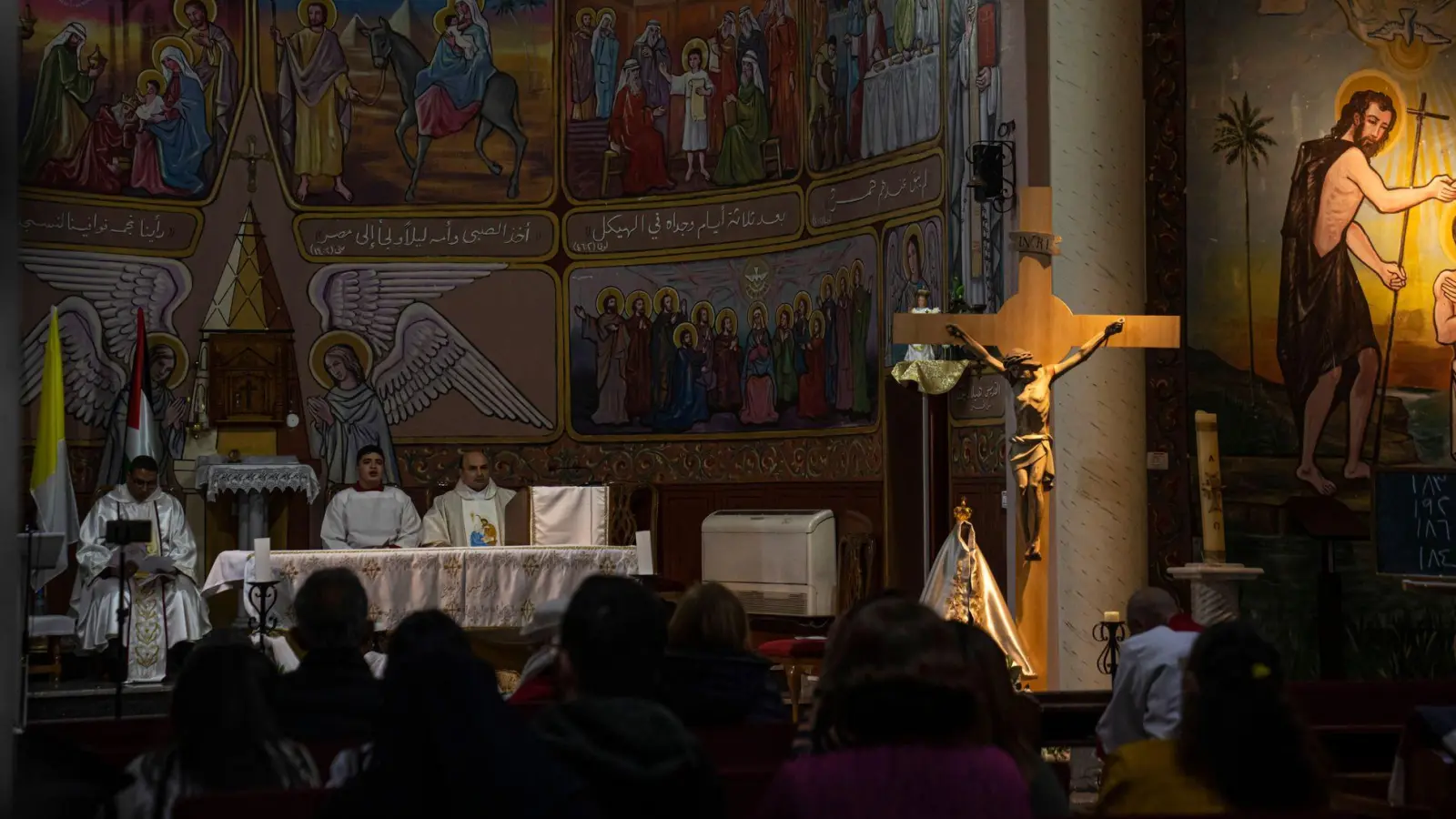 Im Gazastreifen leben rund 1000 Christen. (Archivbild) (Foto: Fatima Shbair/AP/dpa)