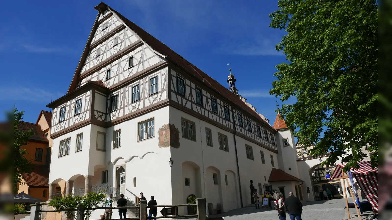 Das sanierte Haus B im Spitalhof. (Foto: Roman Kocholl)