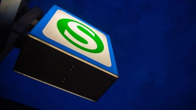 Nach der Kollision mit der S-Bahn fuhr der unbekannte Autofahrer davon. (Symbolbild) (Foto: Lino Mirgeler/dpa)