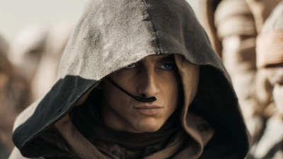 Timothée Chalamet als Paul Atreides in einer Szene des Films „Dune: Part Two“. (Foto: -/Warner Bros./dpa)