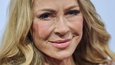 Jenny Elvers ist in Sorge um das Fernsehen. (Archivbild)  (Foto: Sebastian Christoph Gollnow/dpa)