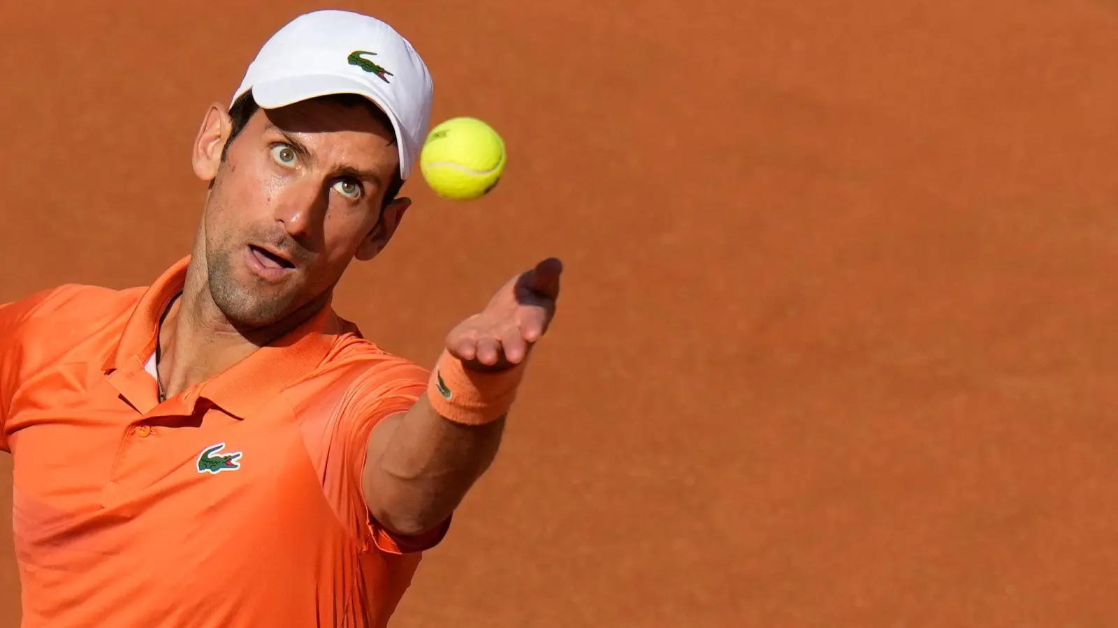 Der Serbe Novak Djokovic gewann in Rom. (Foto: Alessandra Tarantino/AP/dpa)