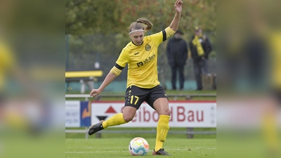 Erzielte 2019 mal in der Nachspielzeit 2:1-Siegtor gegen Wetzlar: Sara Hofmann. (Foto: Martin Rüger)
