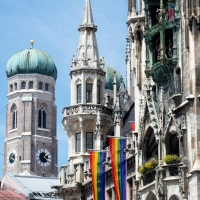Vom 26. bis 28. Juni wird in München der Christopher Street Day gefeiert. (Archivbild) (Foto: Sven Hoppe/dpa)