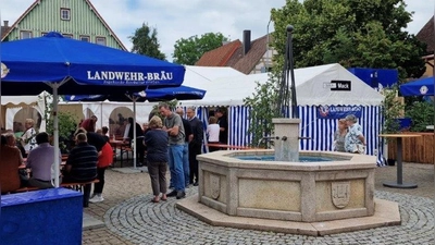 Vom 20. bis 22. Juni 2025 findet in Wettringen das beliebte Brunnenfest statt.  (Foto: Soldaten- und Kameradschaftsverein Wettringen)
