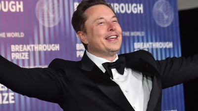Nach dem Plan von 2018 konnte Elon Musk in zwölf Schritten Aktienoptionen mit einem maximalen Wert von damals bis zu 55,8 Milliarden Dollar bekommen. (Foto: Jordan Strauss/Invision/AP/dpa)