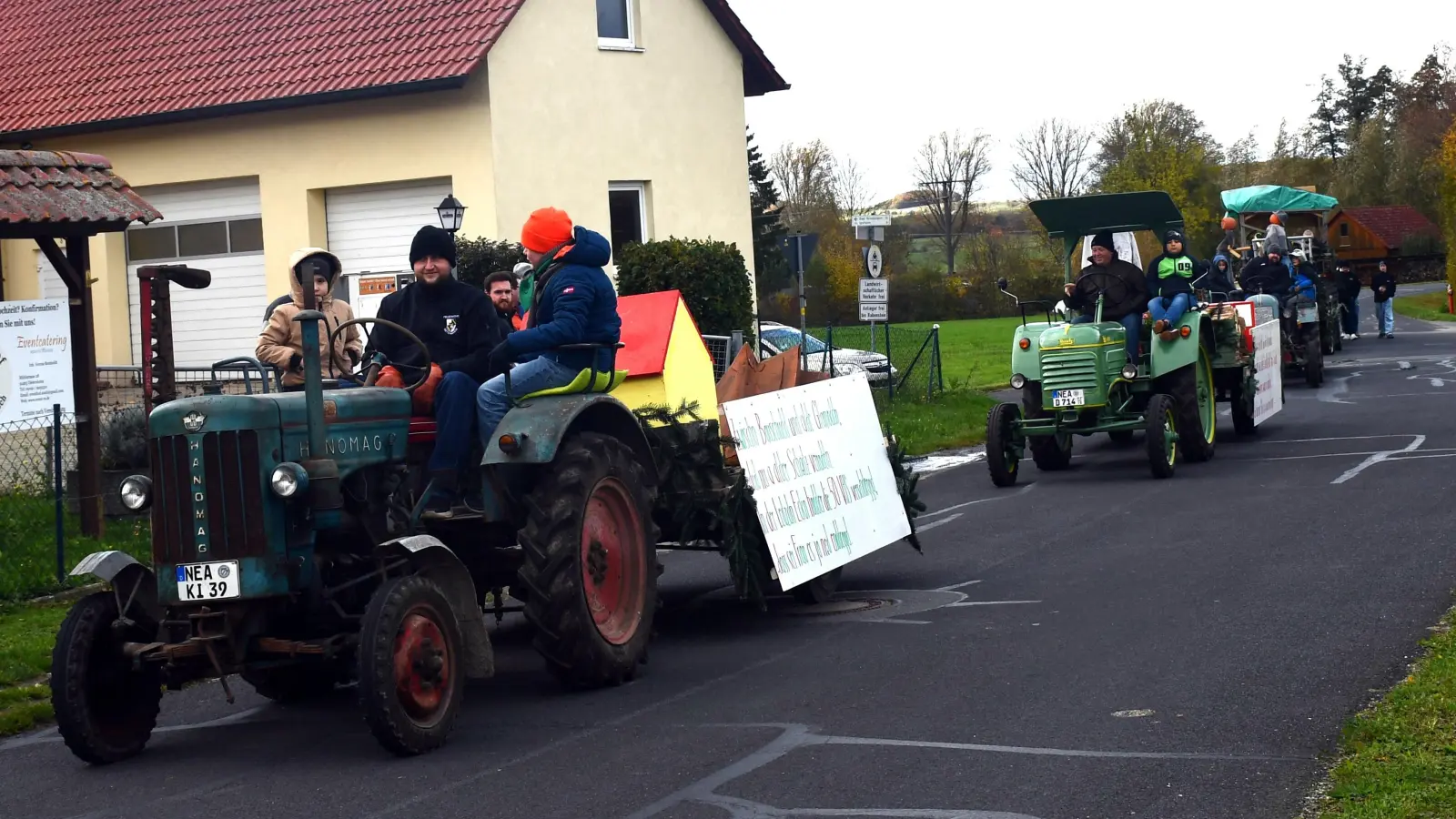 Dietersheim feiert Kirchweih. Auch 2026 wird der traditionelle Kerwaumzug ein absoluter Höhepunkt der Festtage sein.  (Foto: Gudrun Schwarz)