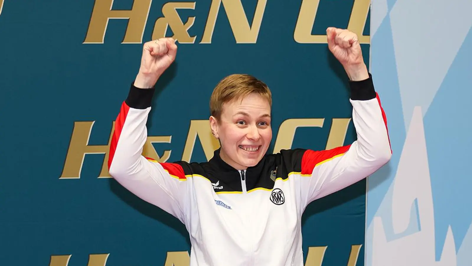 Es läuft gut für Hanna Bühlmeyer zur Zeit. Auch in München gab es Grund zum Jubel. (Foto: BSSB)