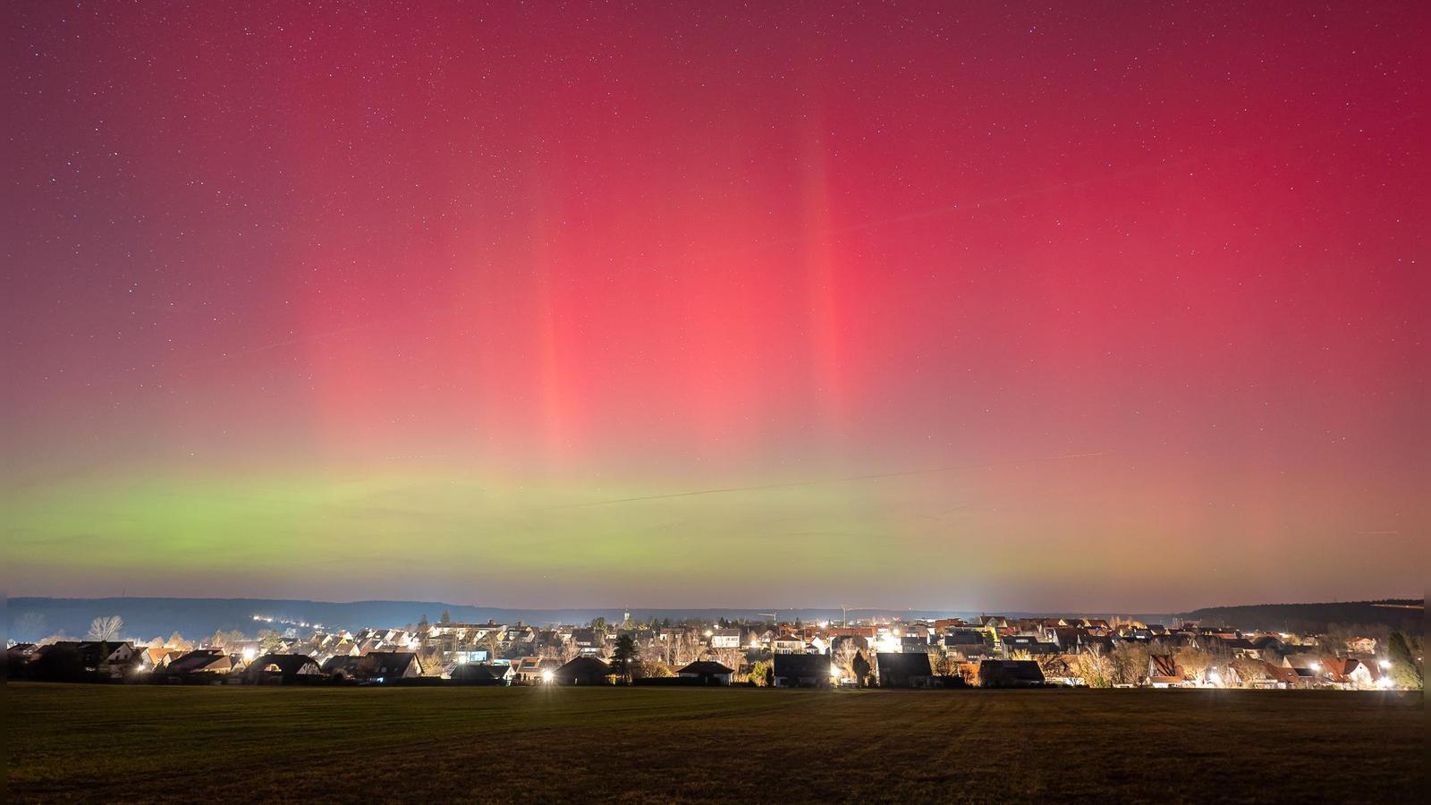 Colorful magic in the NEA district: Suddenly, the northern lights dance in ...