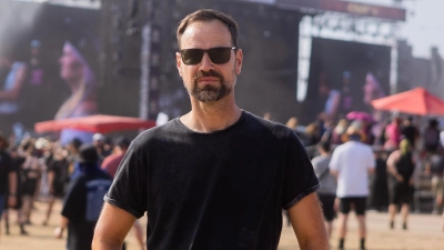 Thomas Beck ist Bürgermeister von Dentlein und Fan des Summer-Breeze-Festivals. (Foto: Evi Lemberger)