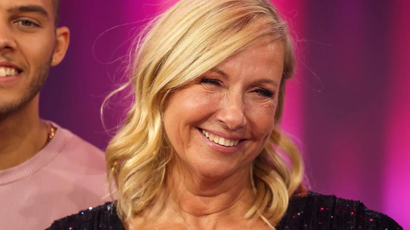 Andrea Kiewel ist zurück in Deutschland (Foto: Gerald Matzka/dpa)