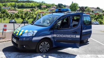Polizeibeamte haben in einem Lieferwagen einen neunjährigen Jungen entdeckt, der dort über ein Jahr gefangen gehalten worden sein soll (Archivbild). (Foto: Diarmid Courreges/AFP/dpa)