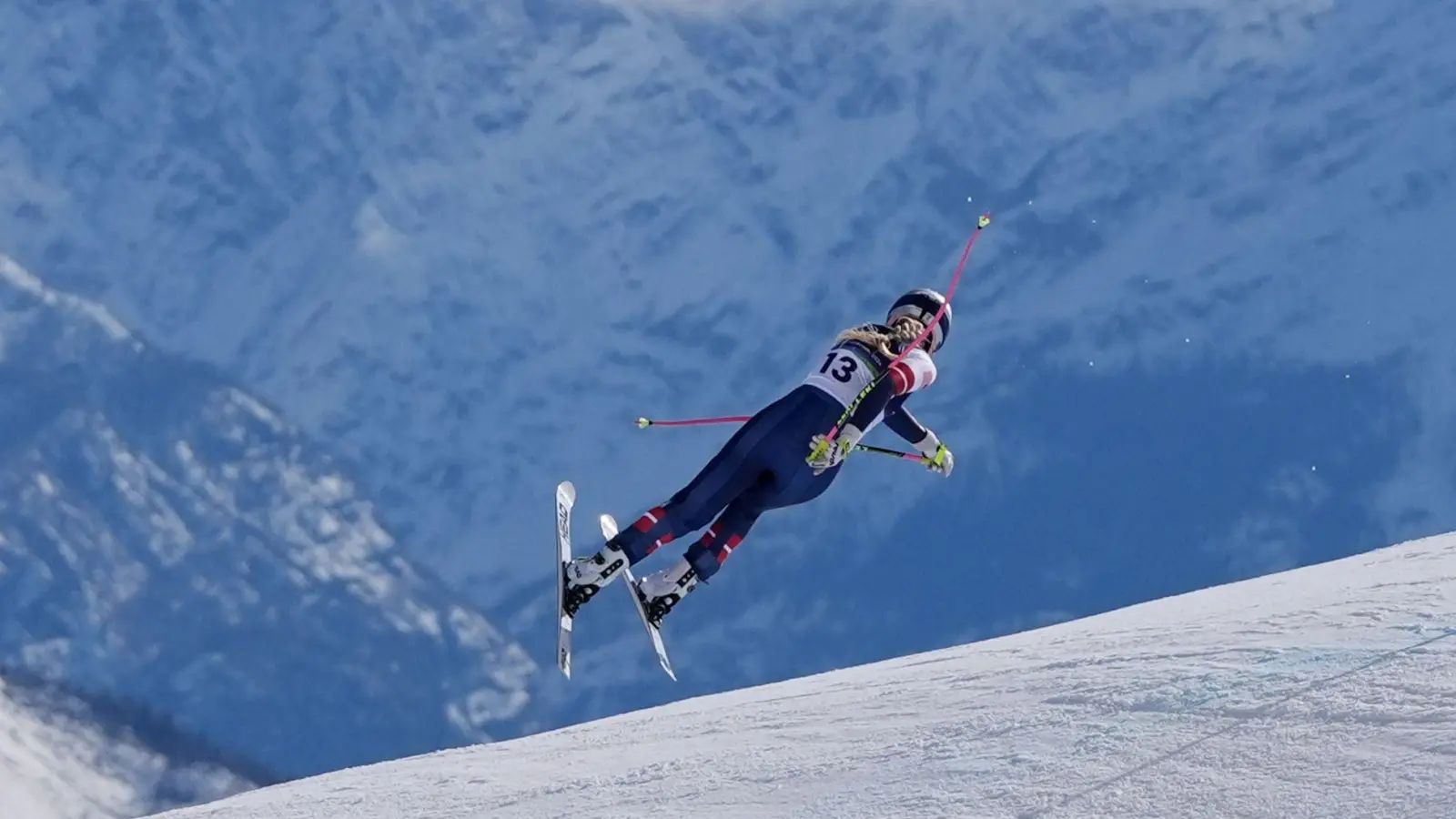 Lindsey Vonn stürzte bei der Olympia-Abfahrt schwer. (Archivbild) (Foto: Jacquelyn Martin/AP/dpa)