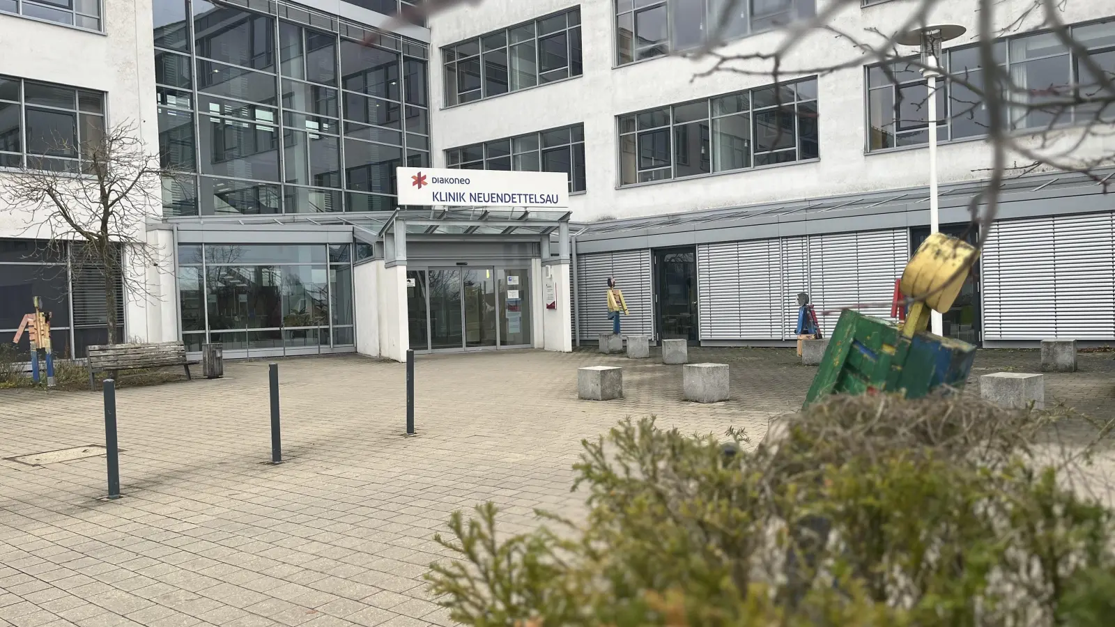 Stationäre Behandlungen wird es an der Diakoneo Klinik Neuendettelsau ab sofort nicht mehr geben. Das Medizinische Versorgungszentrum bleibt allerdings weiterhin geöffnet. (Foto: Laura Nadler)