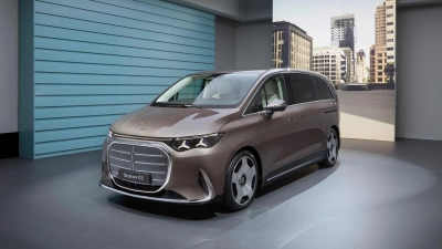 Der VLE bietet Platz für bis zu acht Personen. (Foto: Mercedes-Benz AG/dpa-tmn)